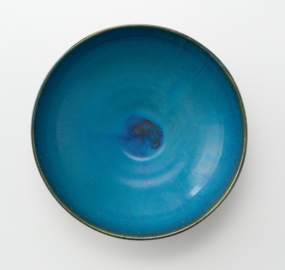 熊倉順吉　深海緑　花入　花王　花器 熊倉順吉 花生/KUMAKURA JUNKICHI Vase | ギャラリー奏美庵