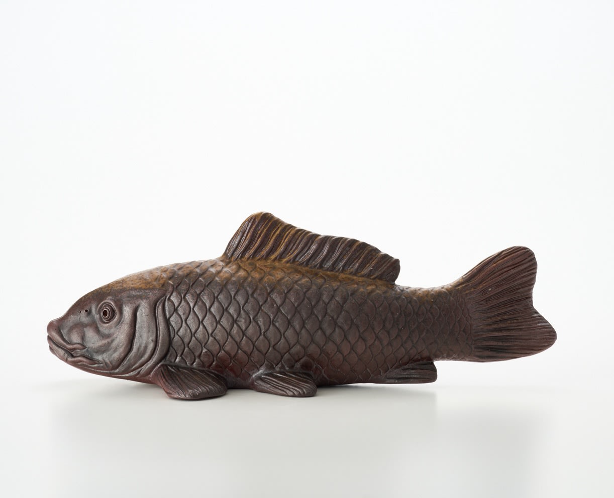 金重 陶陽, 鯉置物