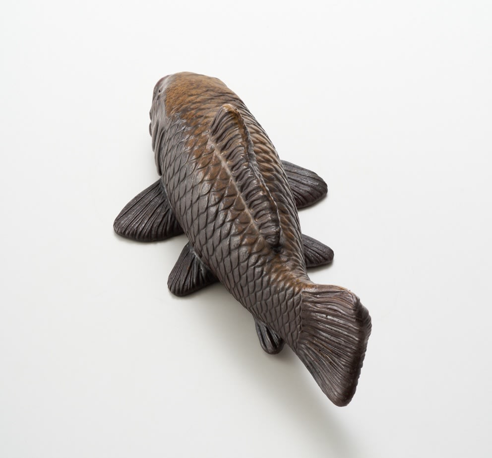 金重 陶陽, 鯉置物