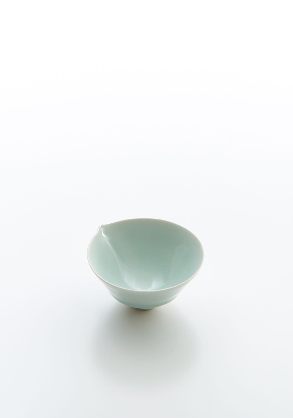 深見陶治 「青白磁 小皿」
