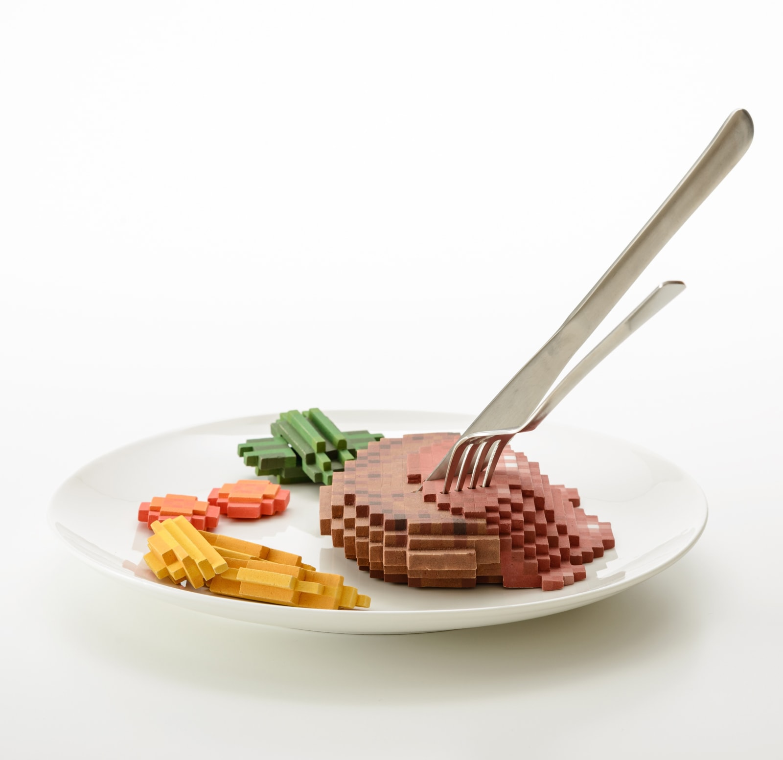 増田 敏也, Low Pixel CG「思い出ごはん（ハンバーグ）」, 2013