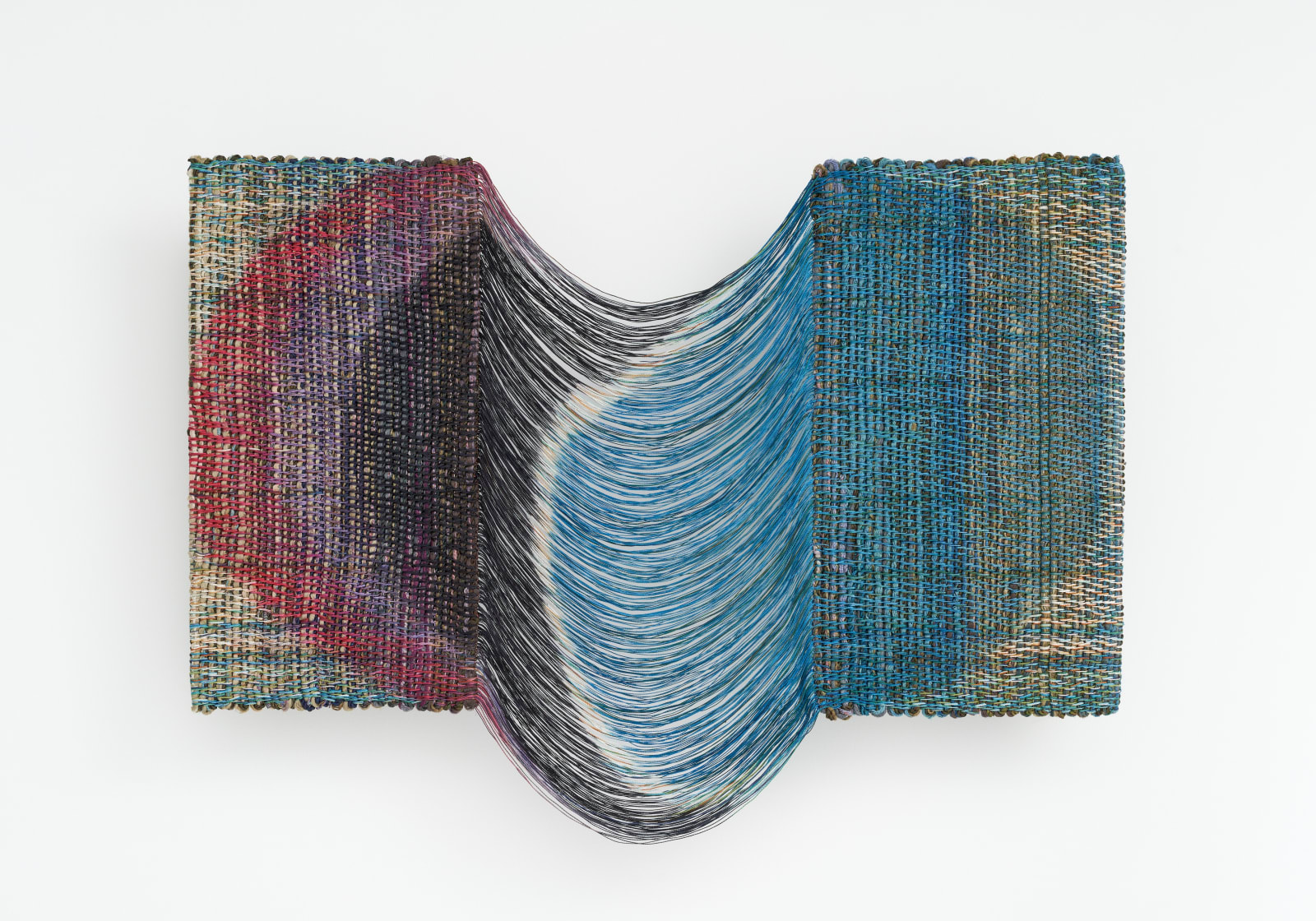 朝倉美津子/Mitsuko Asakura, Waltz , 2024 絹/ Silk, H72 × W95 cm