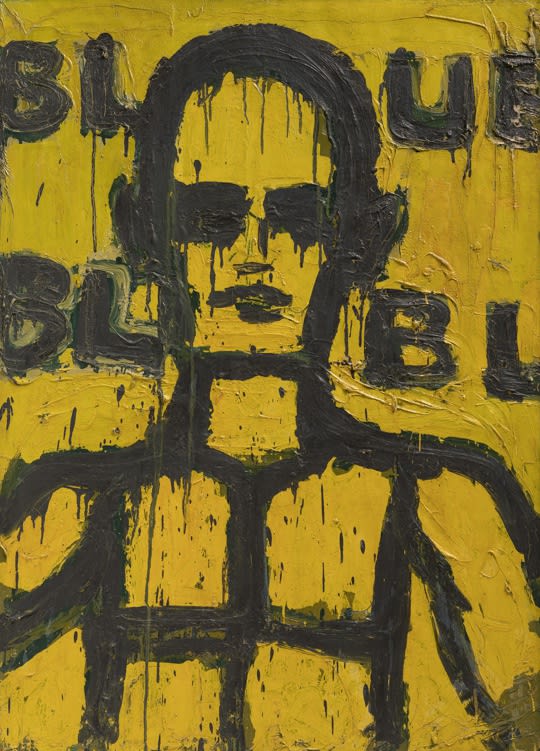 Lester Johnson, Milford Head (Blue), 1965