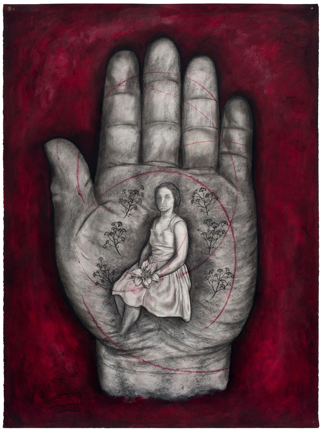 Whitfield Lovell, Hand XIII, 1995
