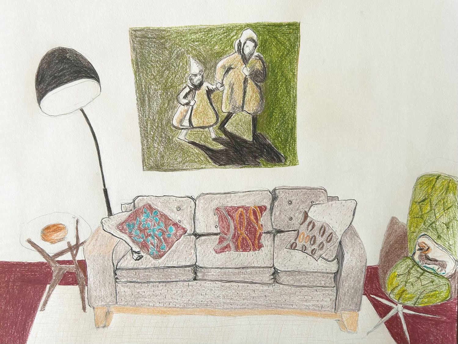 Mary-Ann Monforton, The Living Room, 2023