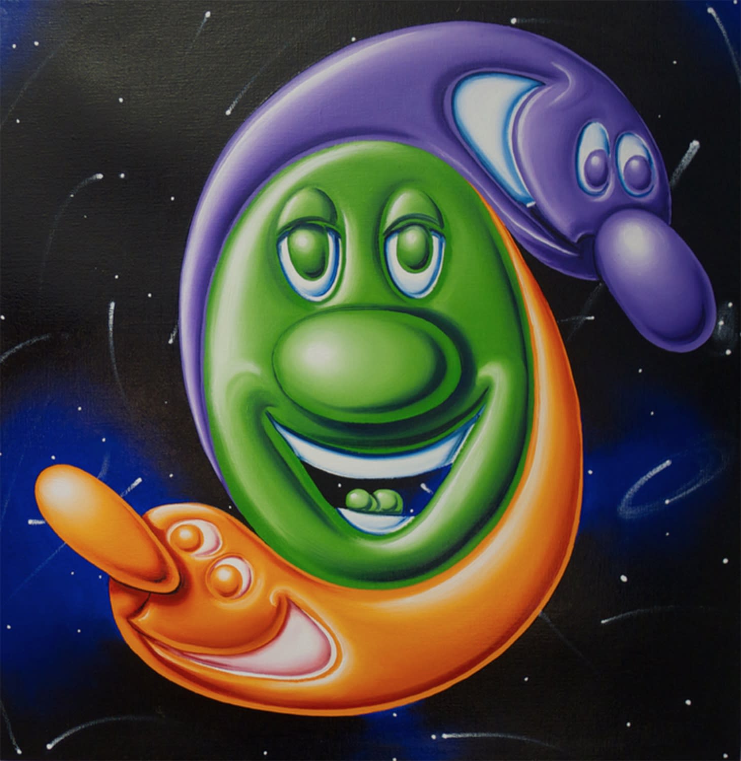 Kenny Scharf, Blobz 'R Me, 2018