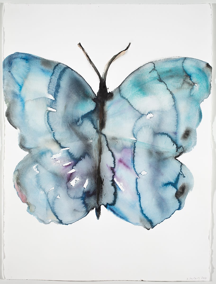 Kim McCarty, Blue Butterfly, 2021