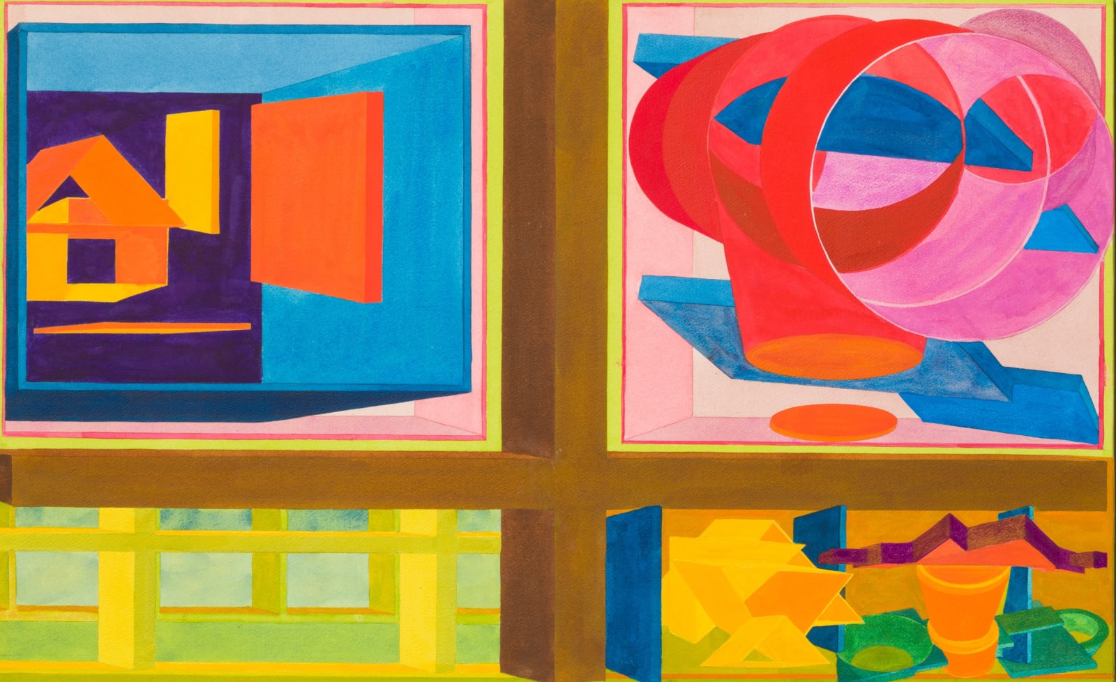 Al Held, Victoria IX, 1991