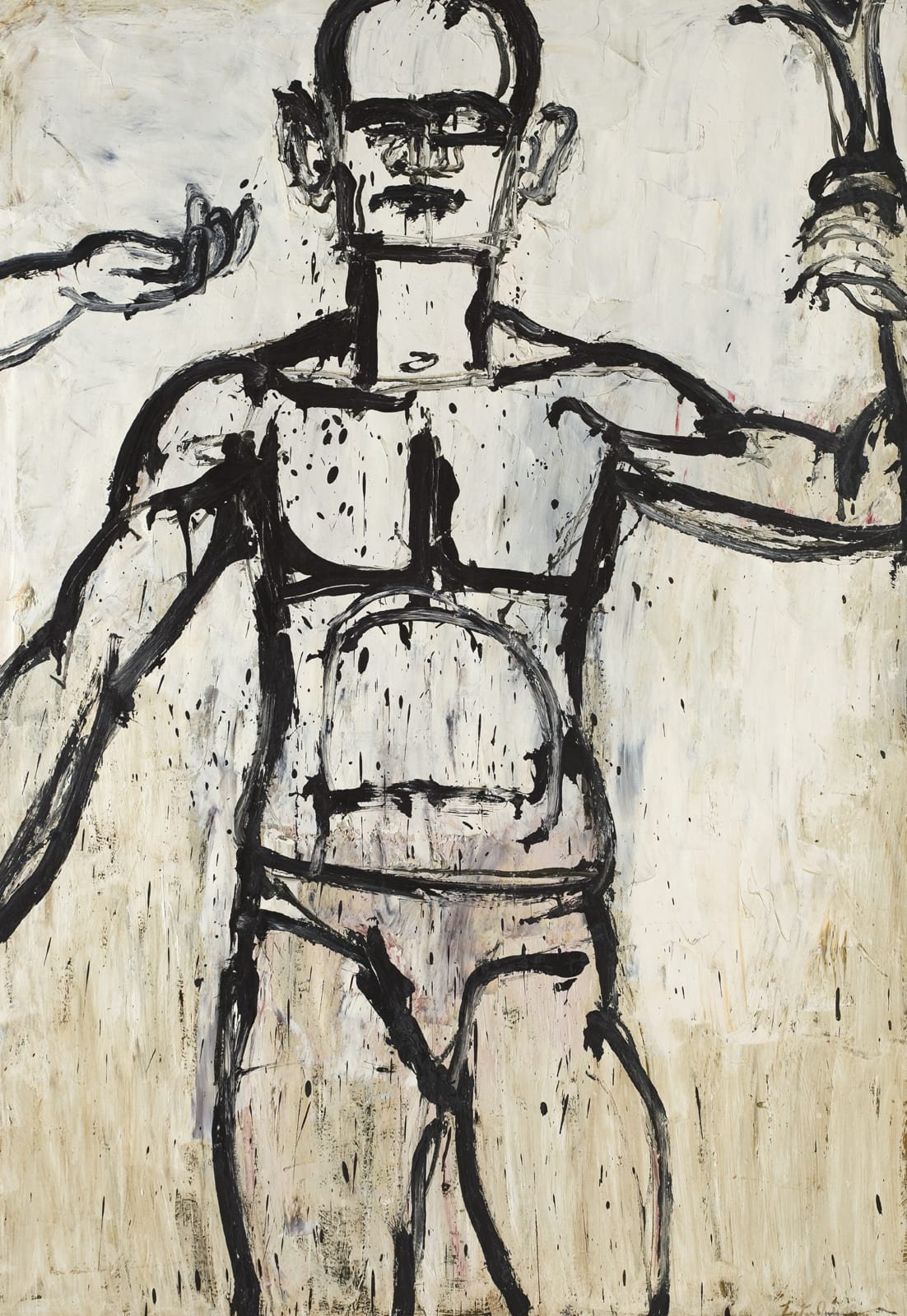 Lester Johnson, After a Painting by Durer, 1965