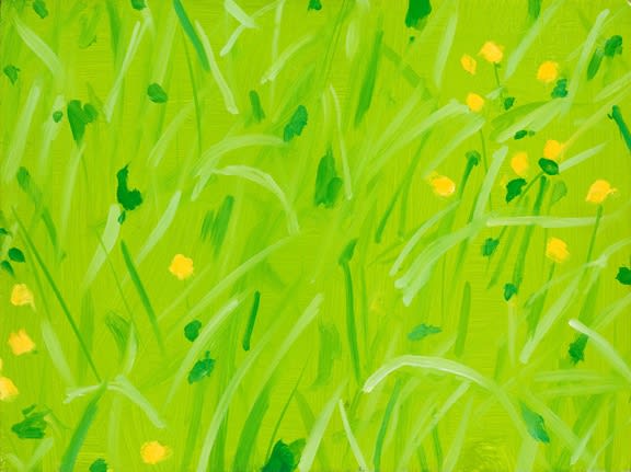 Alex Katz, Grasses, 1993