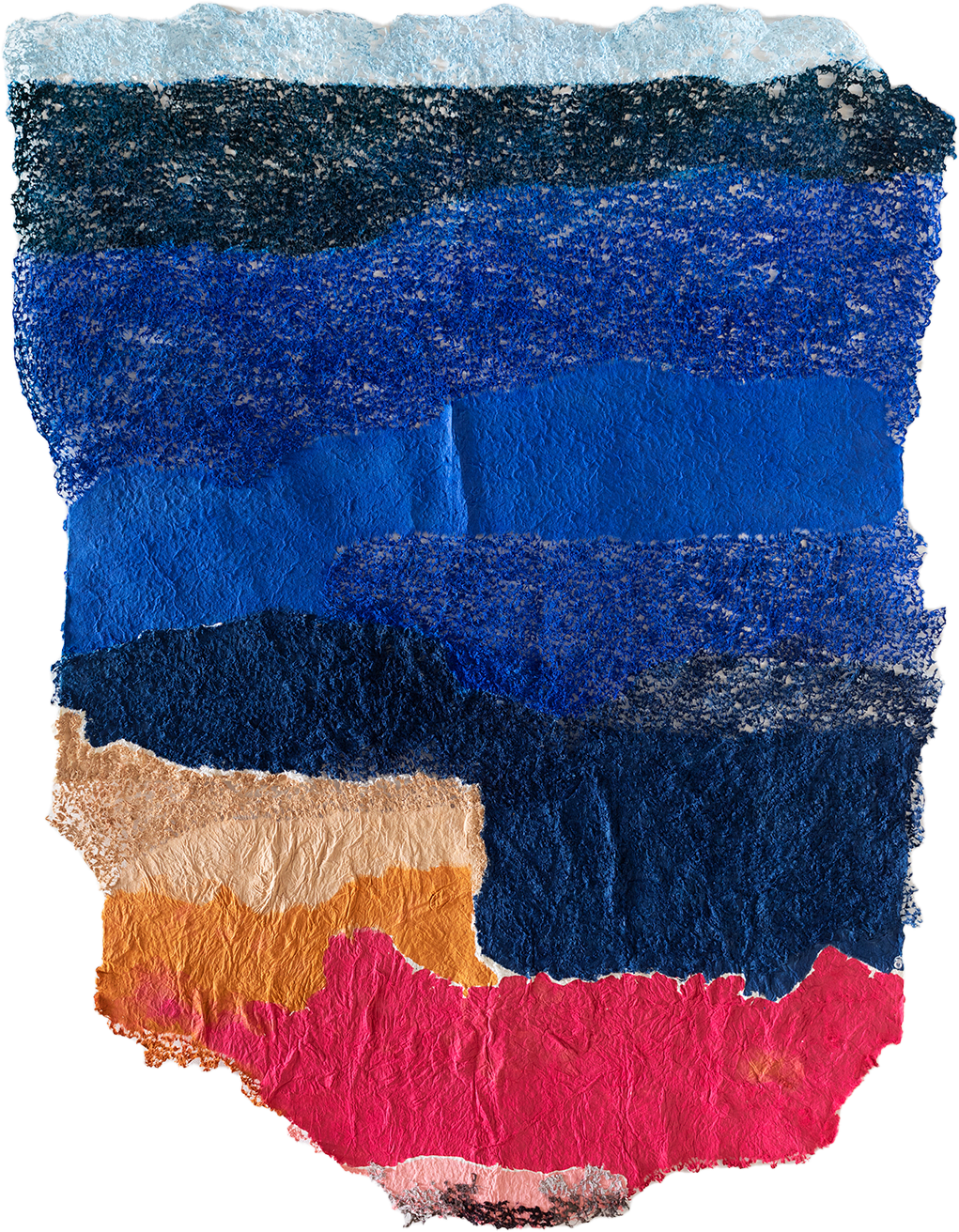 Neha Vedpathak, Luminous Sea of Subsiding Waves, 2022