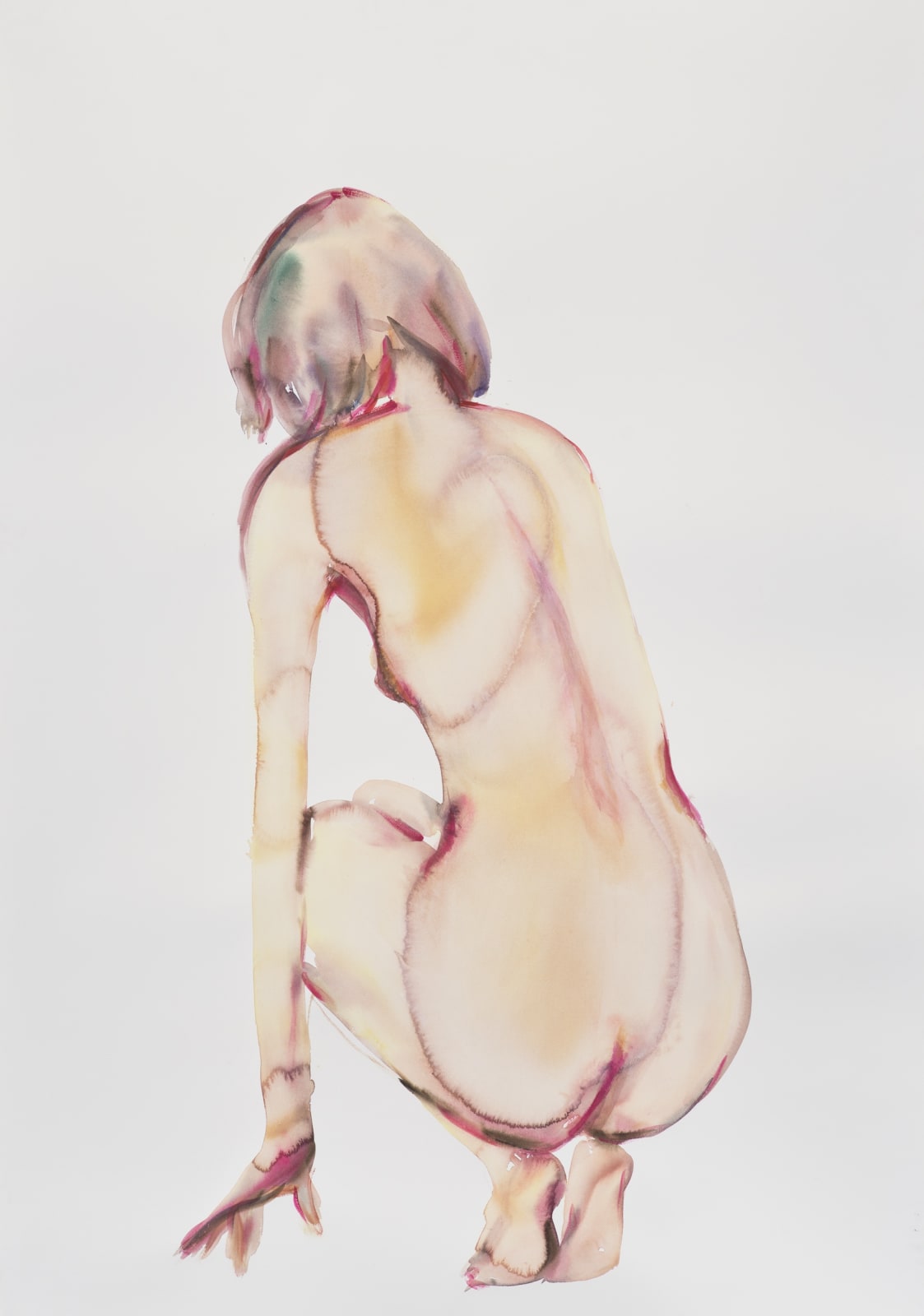 Kim McCarty, Back of Girl, 2012