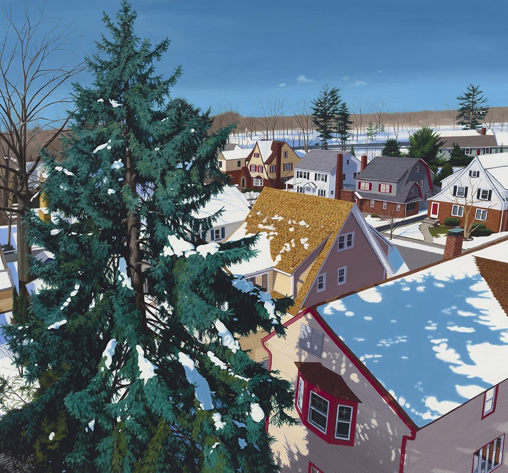 Jessica Rohrer, Evergreen with Shadow, 2018