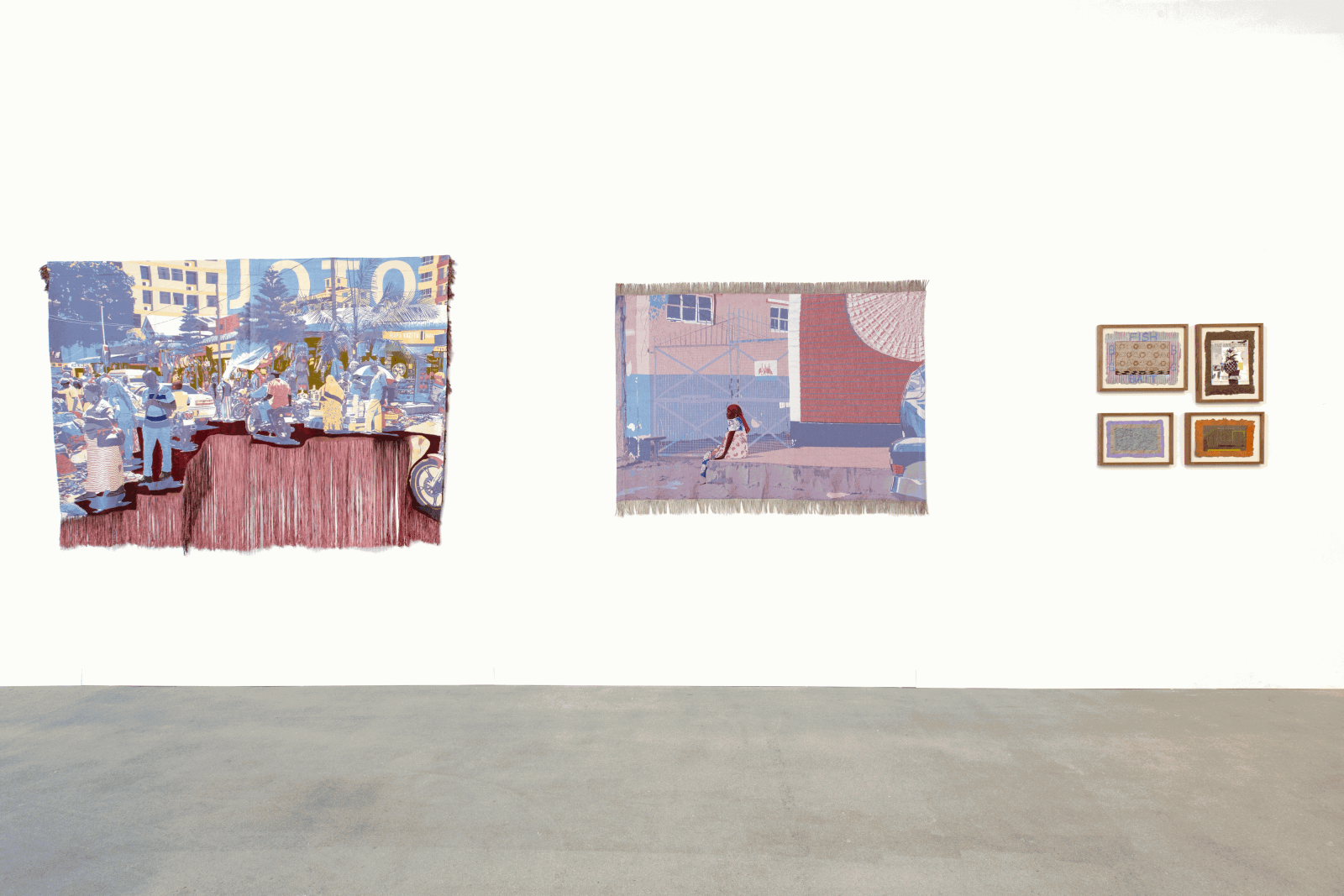 Malaika Temba, Marketi, 2023 ; Sweet Disposition, 2023; Fragment 12 (Everything You Know About Providing Solace), 2023; Fragment 14 (You Are Mostly Welcome), 2023 ; Fragment 13, 2023; Fragment 11 (Big Fish, Big Bait), 2023