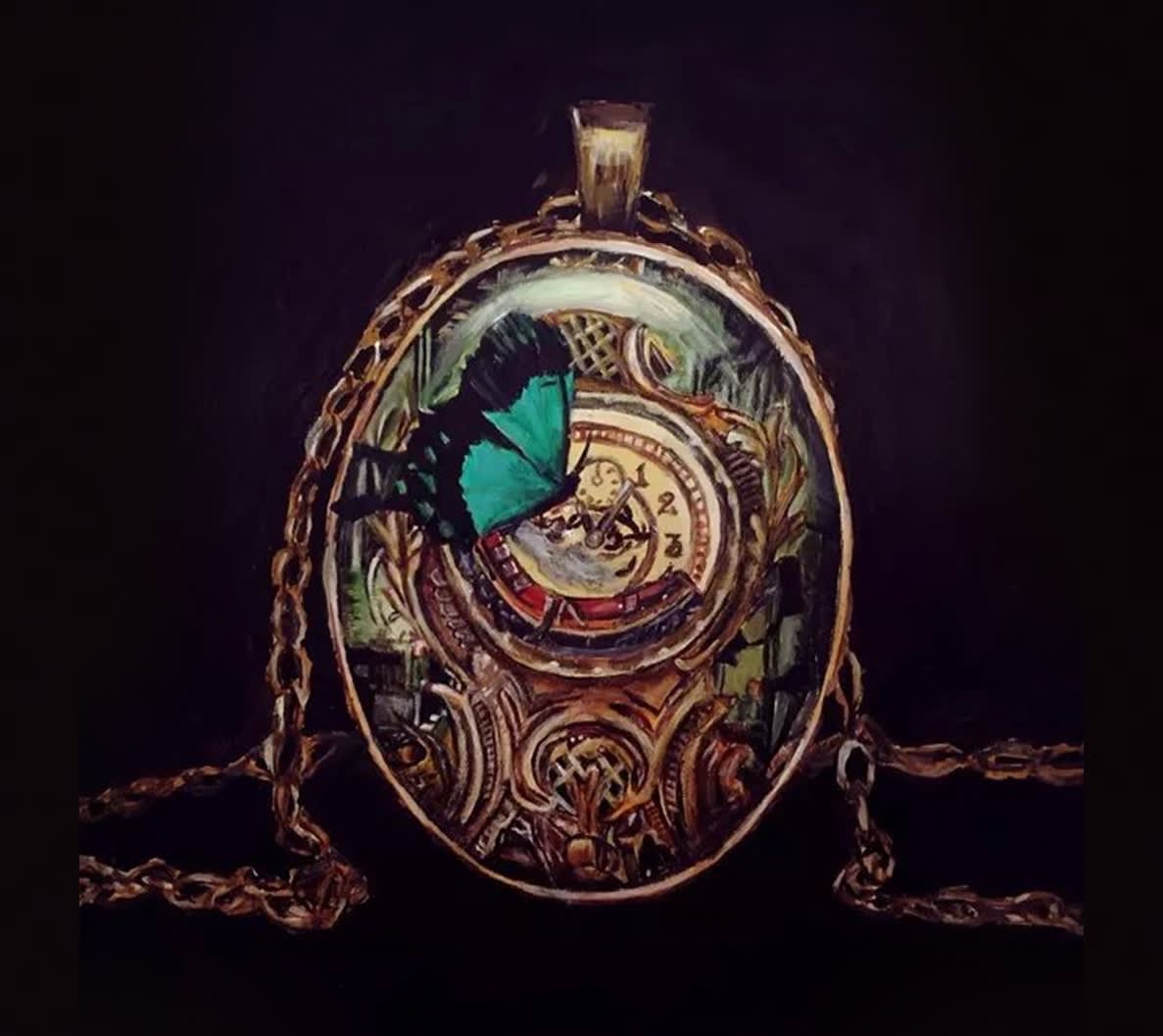 Painting of a Clock, 2016