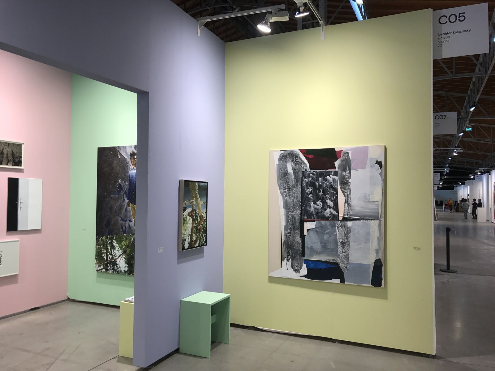 © viennacontemporary 2018, Enrico Bach, Aurelia Gratzer, Philip Patkowitsch, Drago Persic, Christoph Schirmer, Martin Schnur, Liliane Tomasko