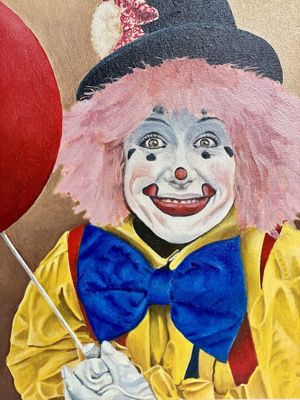 Rod Lomas, Clown with Balloon, 1991