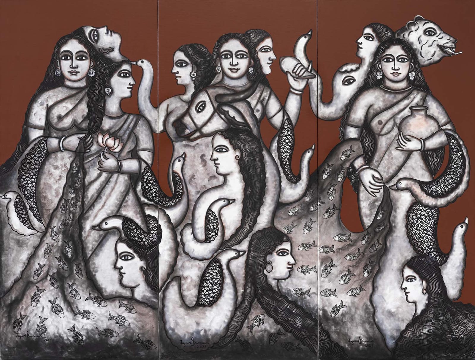 Sangam by Jayasri Burman