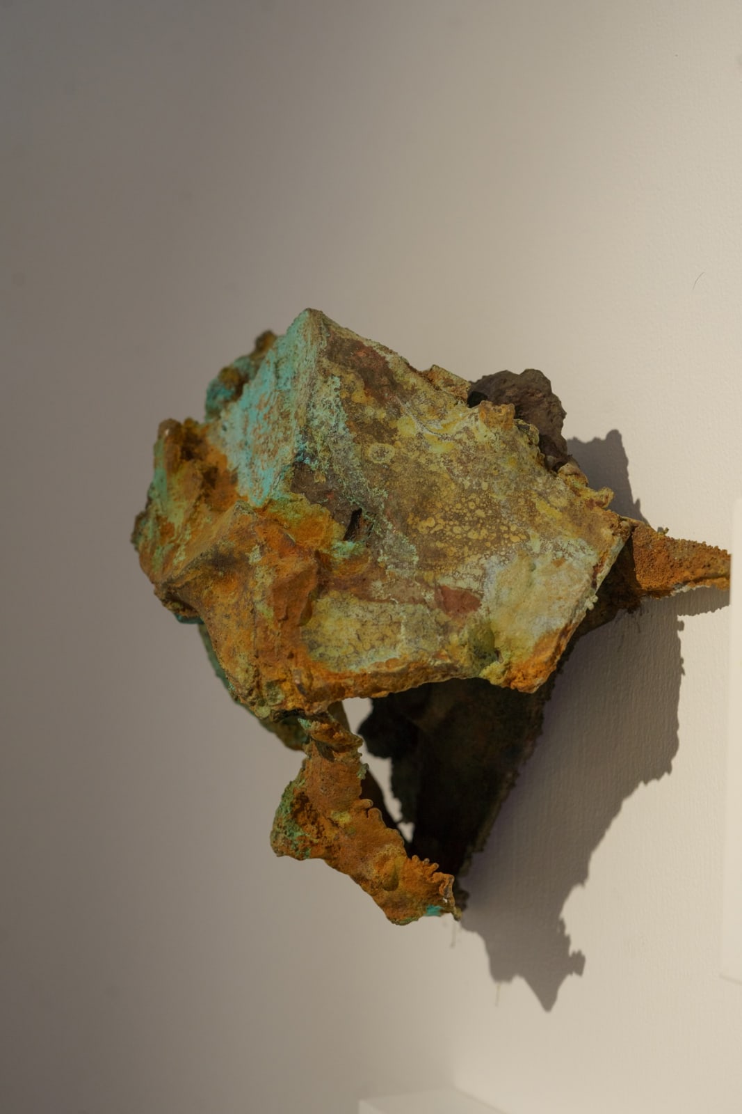 Radhika Agarwala, Studies in Earth Displacement I– 30, Studies in Earth Displacement – Sculpture I (L), Studies in Earth Displacement – Sculpture II (R), 2022