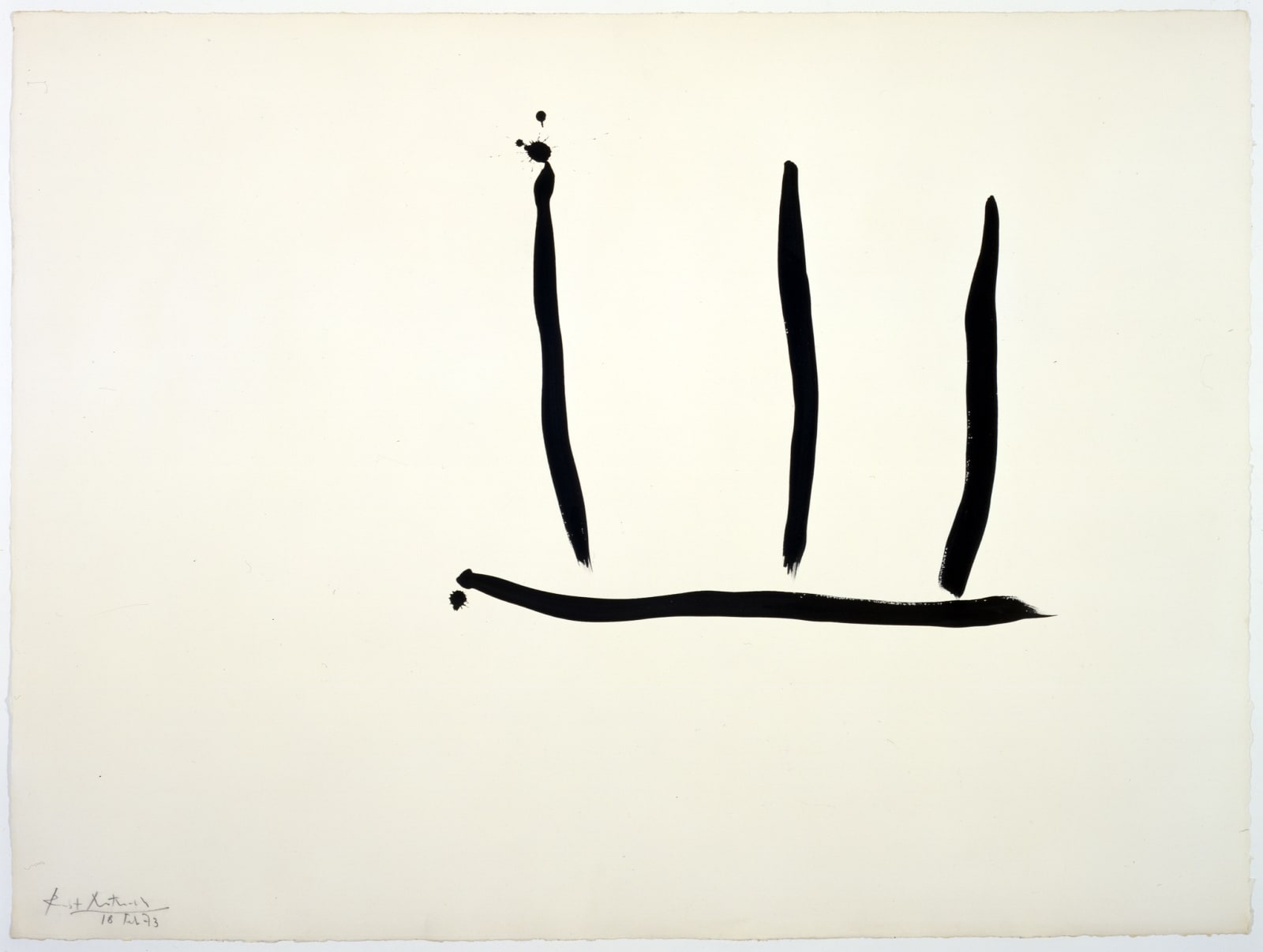 Robert Motherwell, Untitled, 1973