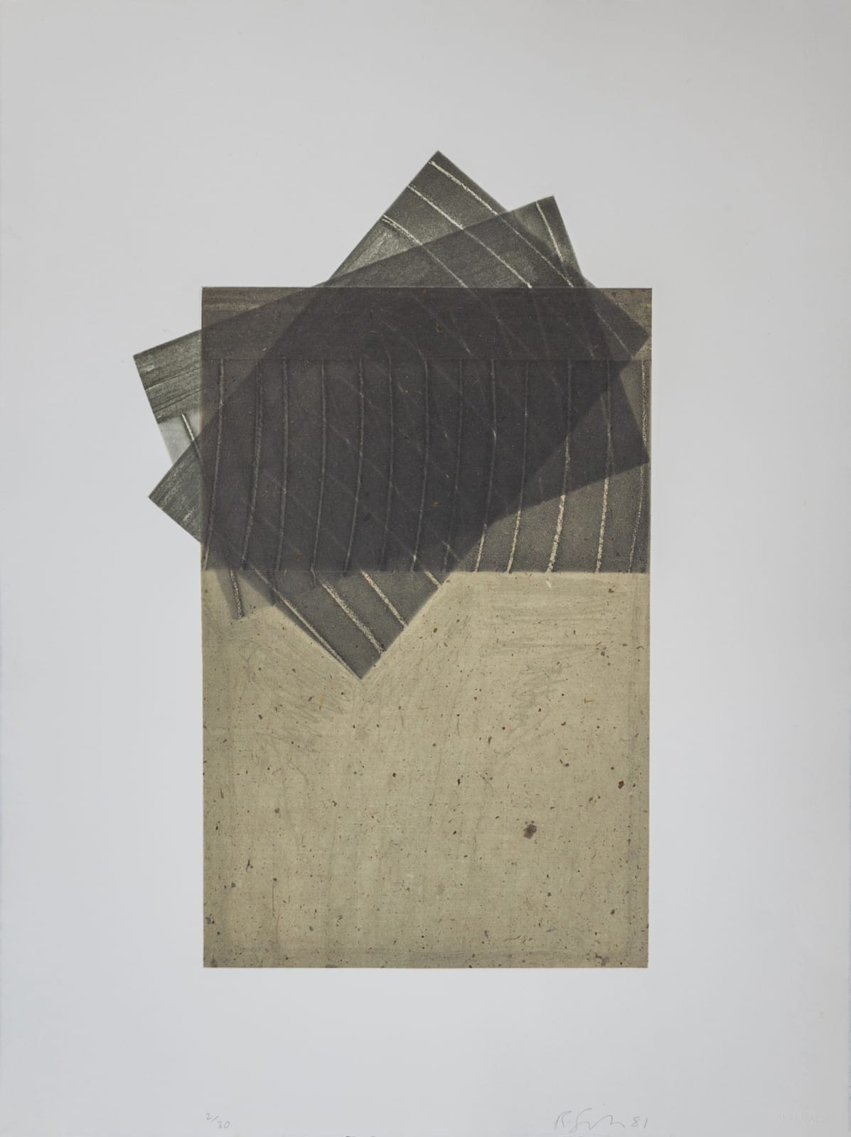 Richard Smith, Drawing Boards II (No.2), 1981