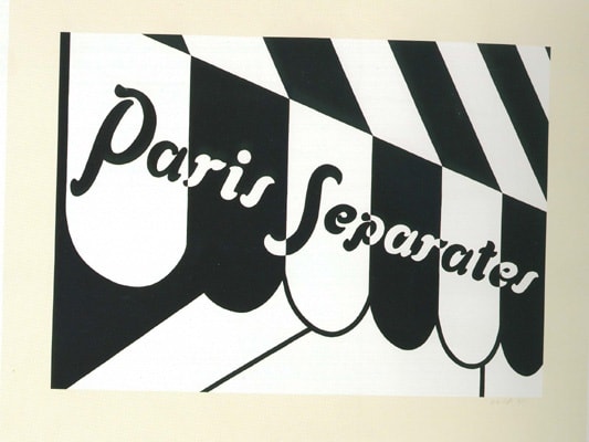 Patrick Caulfield, Paris Separates, 1973