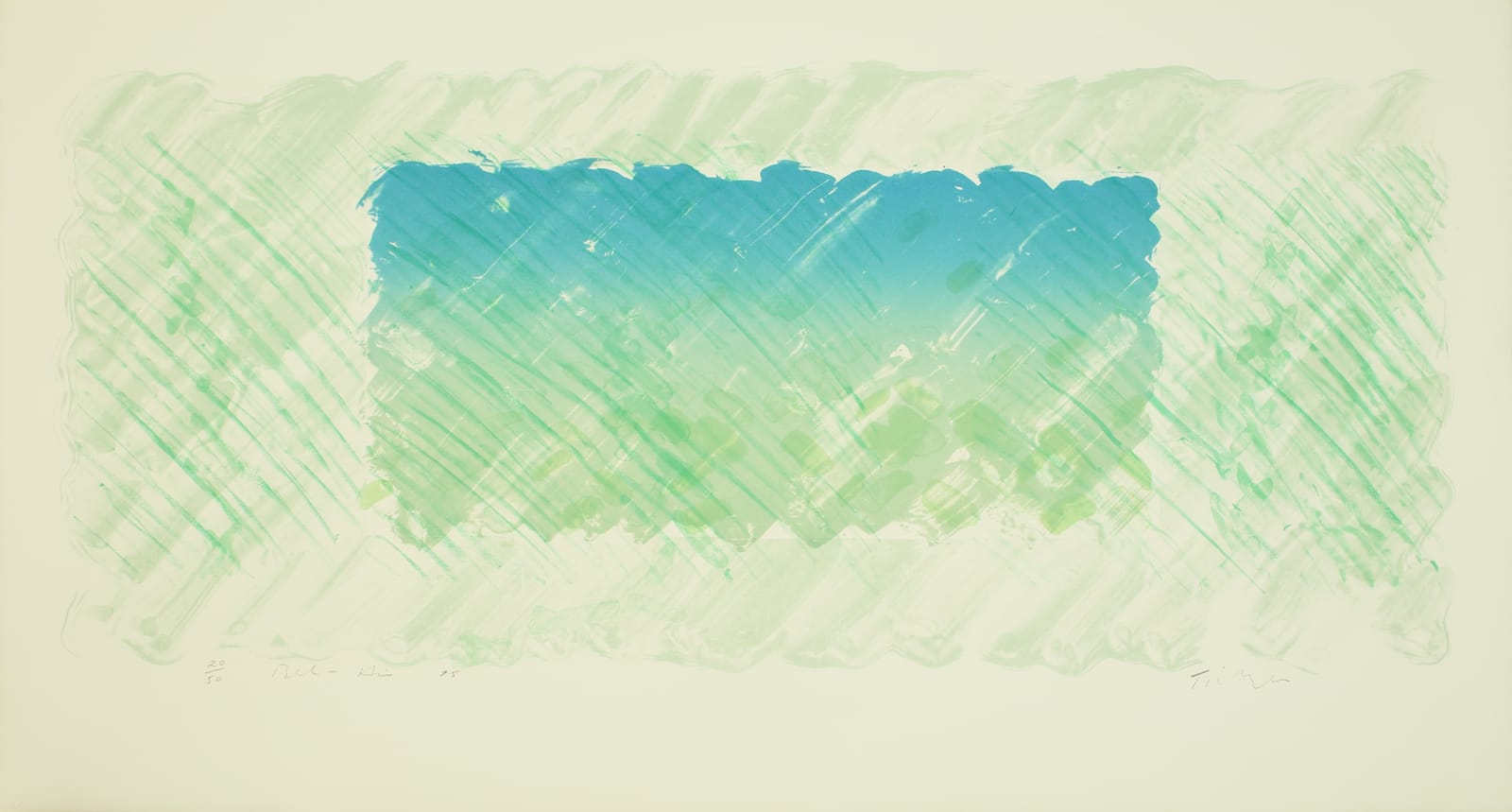 William Tillyer, Bel Air, 1975