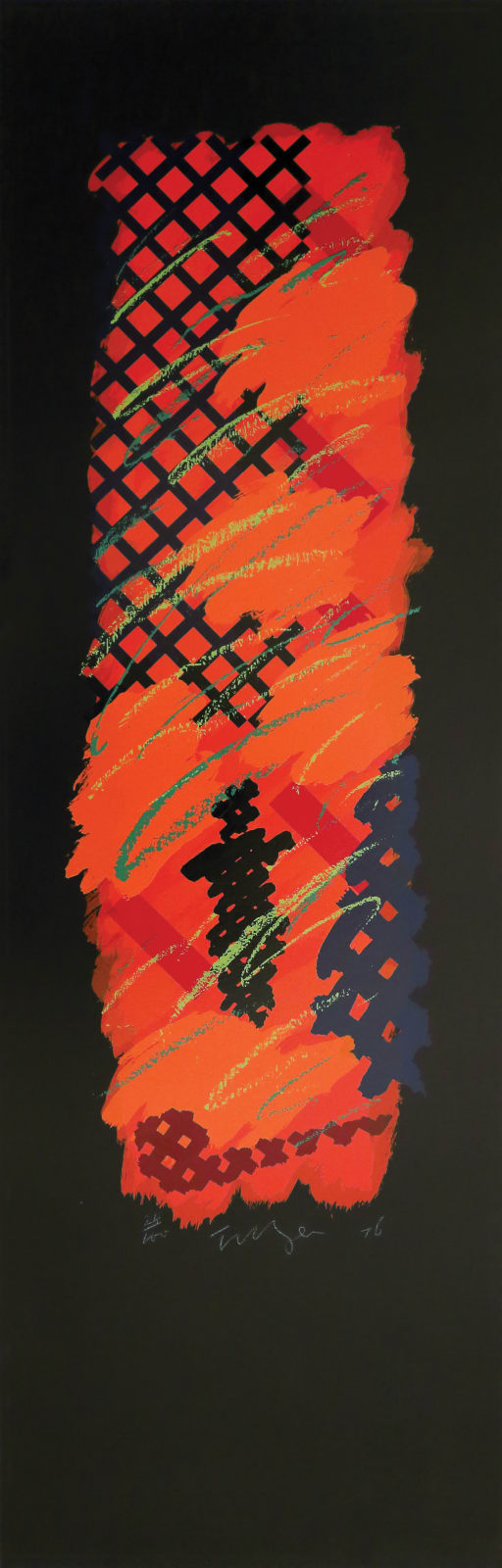William Tillyer, Black Venus, 1976