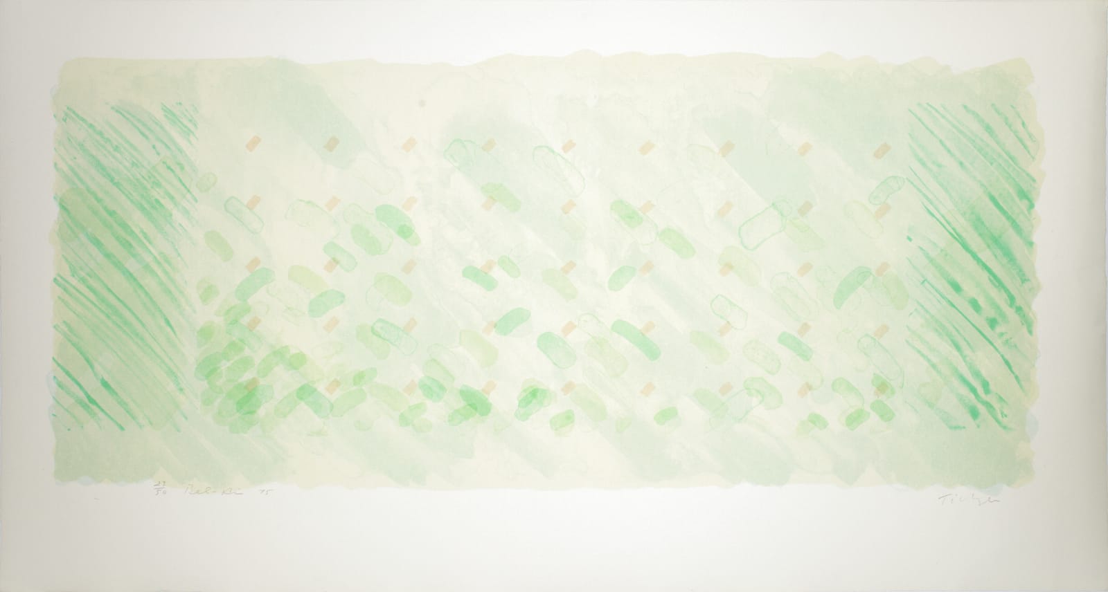 William Tillyer, Bel Air, 1975