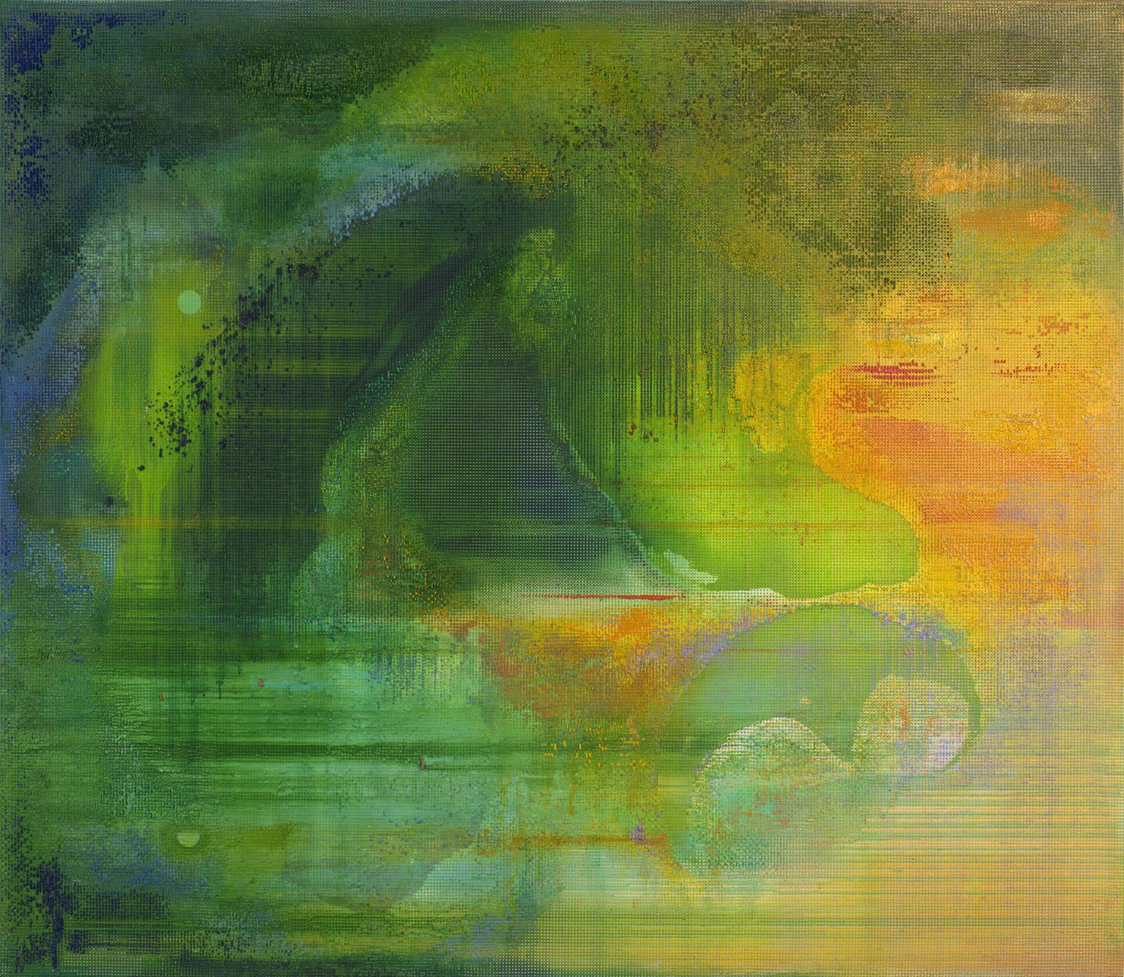 William Tillyer, The Watering Place IV, 2013