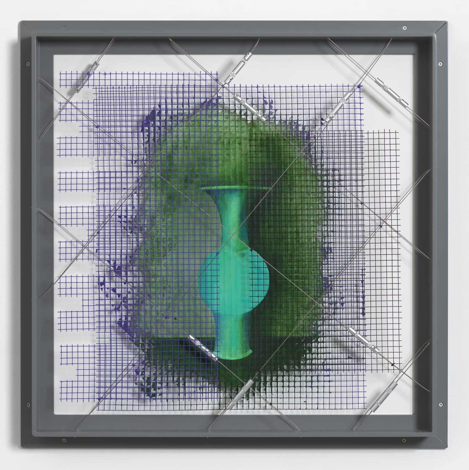 William Tillyer, The Fourth Wall - The Mulgrave Tensile Wire Works , 2022