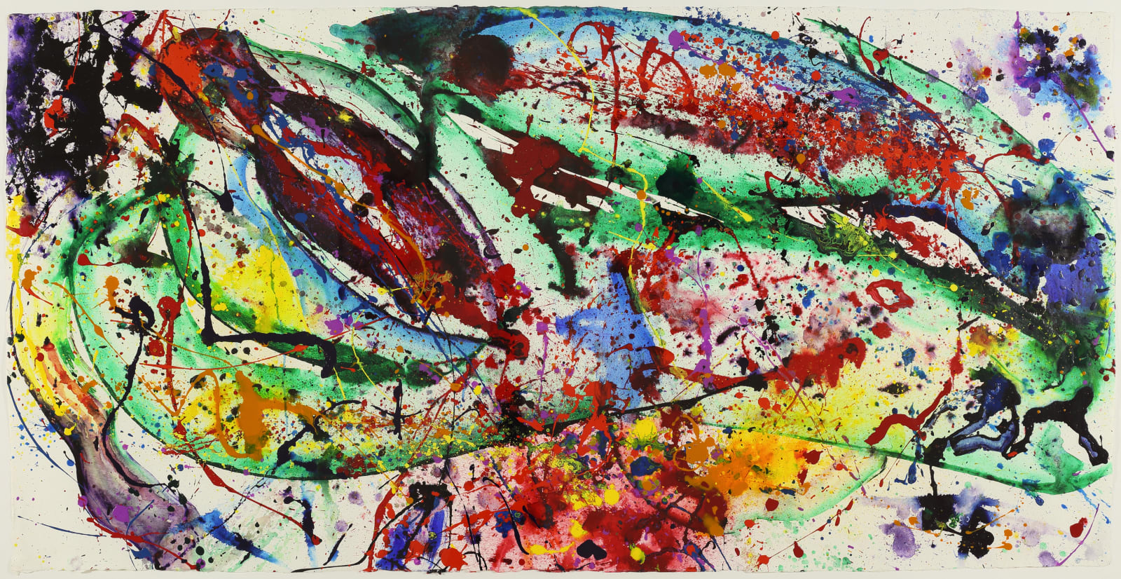 Sam Francis, Untitled (Iron Forest), 1989