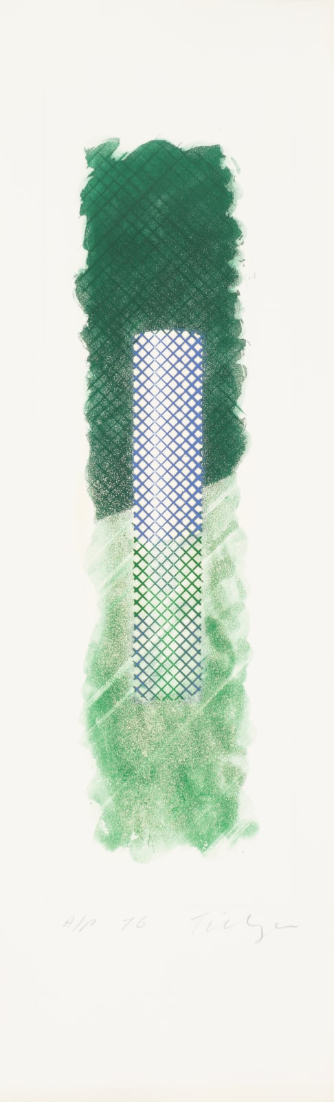 William Tillyer, Reflected Vases No. I, 1977