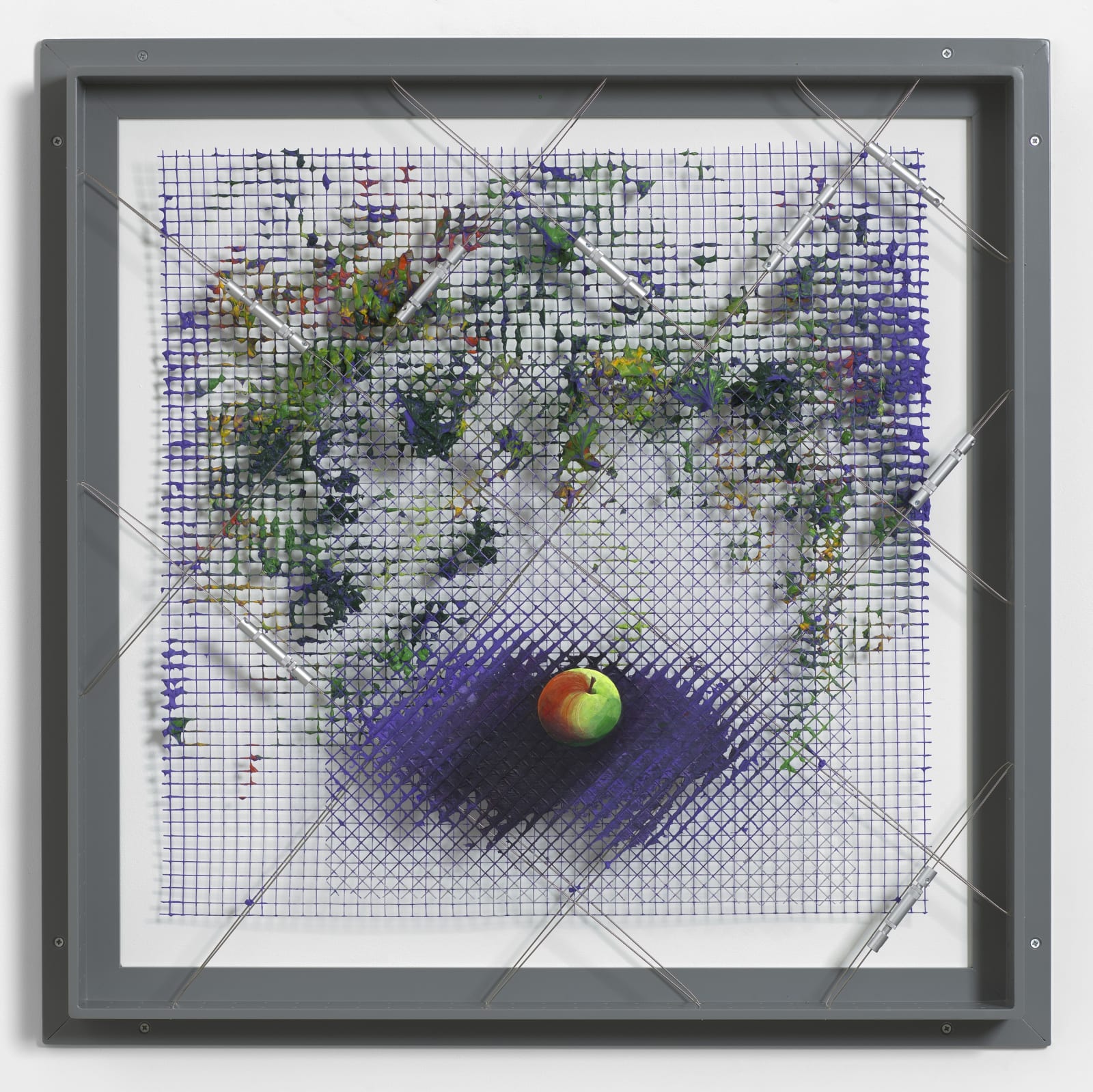 William Tillyer, An Apple for La Tour - The Mulgrave Tensile Wire Works , 2022