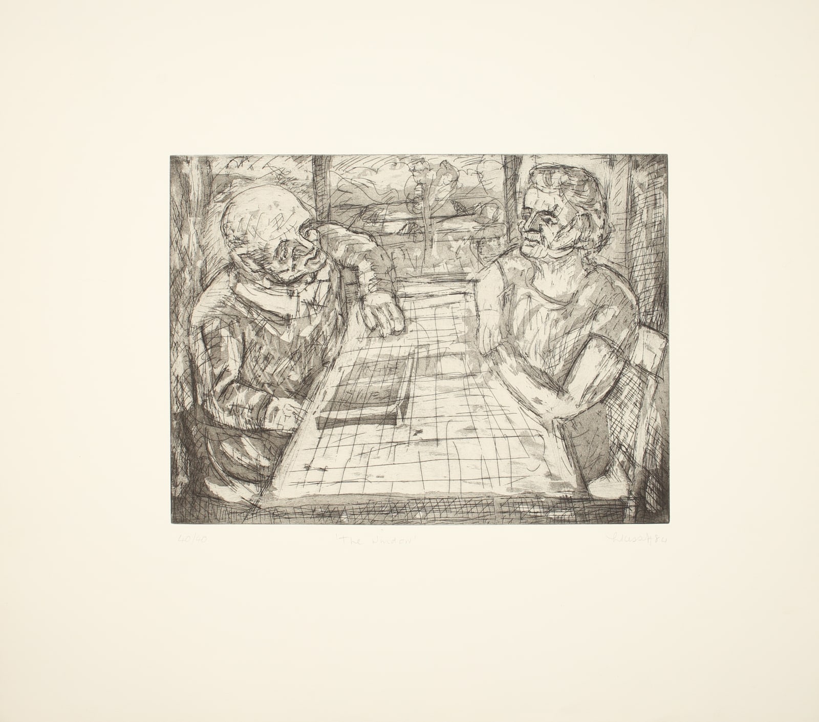 Leon Kossoff, The Window, 1984