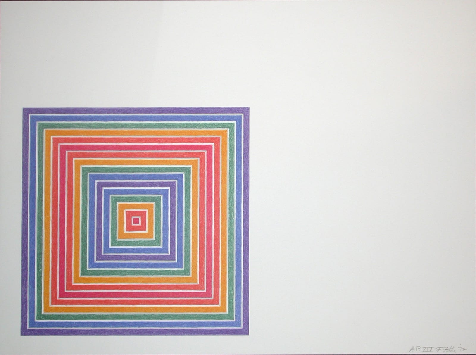 Frank Stella, Gran Cairo Lottery CO., 1972