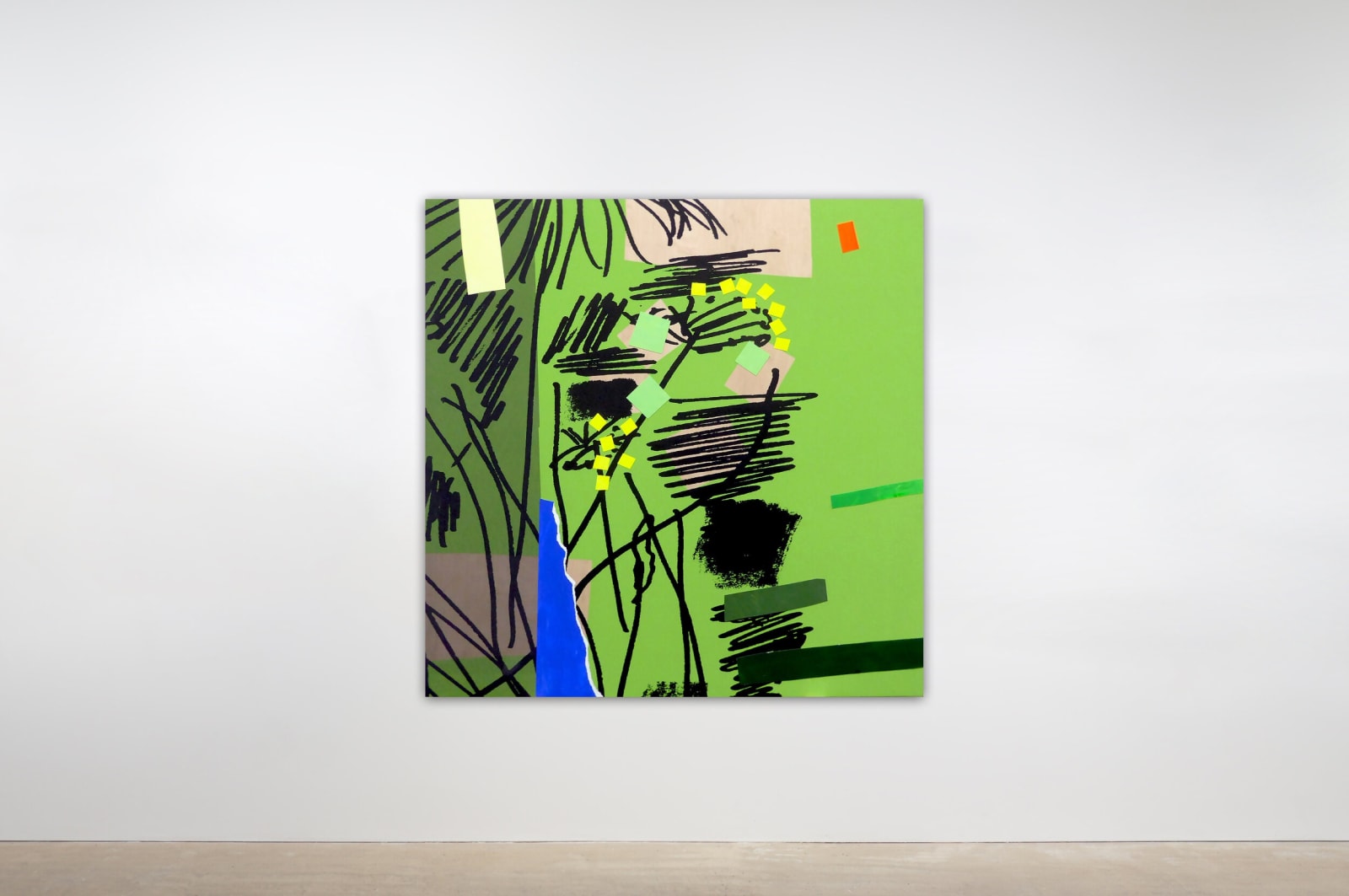 Bruce McLean, Future Garden 6, 2020