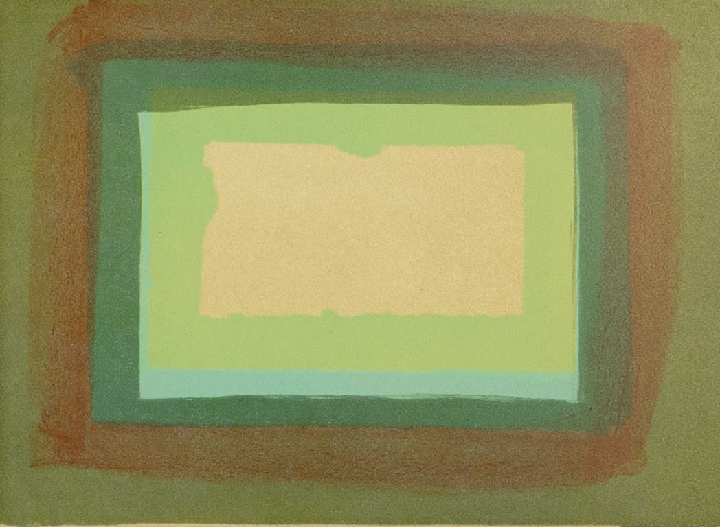 Sir Howard Hodgkin, Window, from 'More Indian Views', 1976
