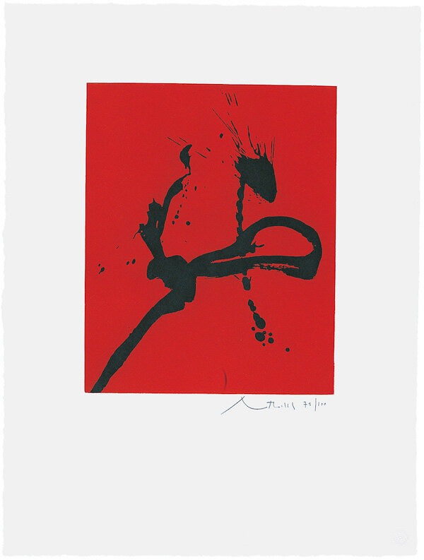 Robert Motherwell, Gesture IV, 1976-77