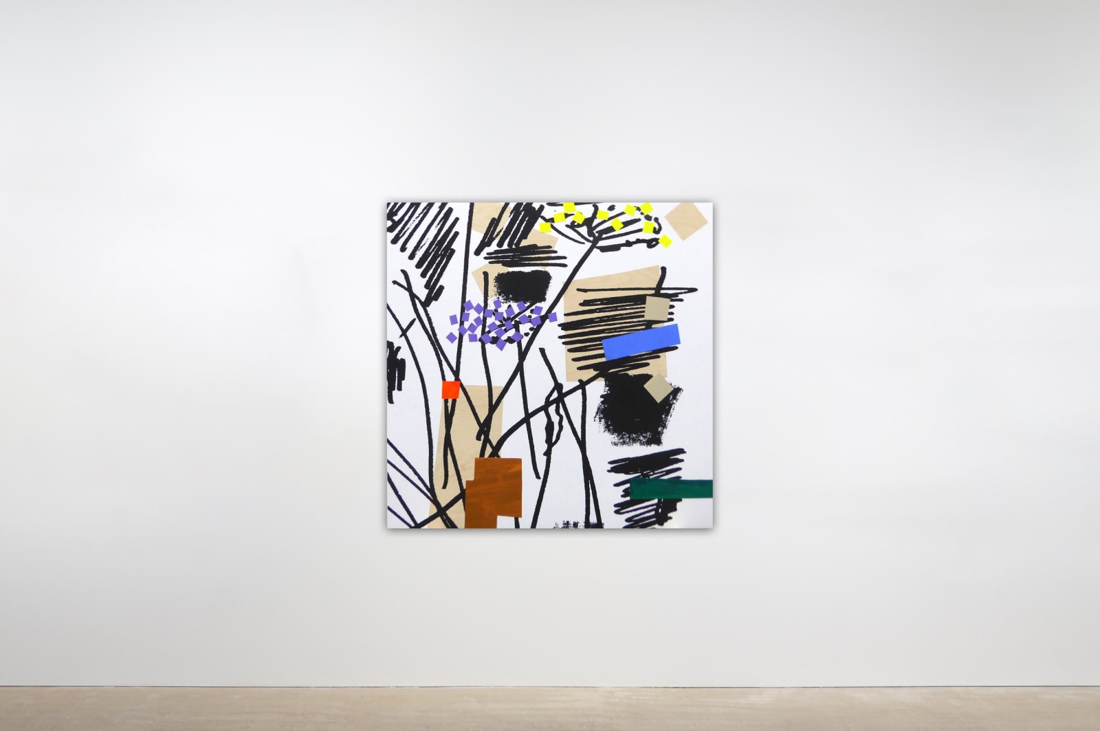 Bruce McLean, Future Garden 8 , 2020