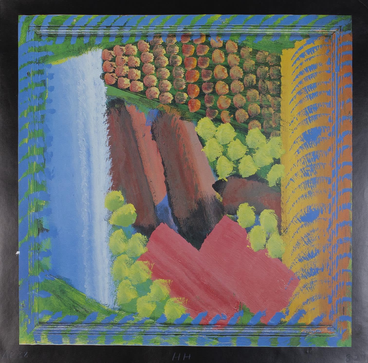 Sir Howard Hodgkin, The Red Bermudas, 1982