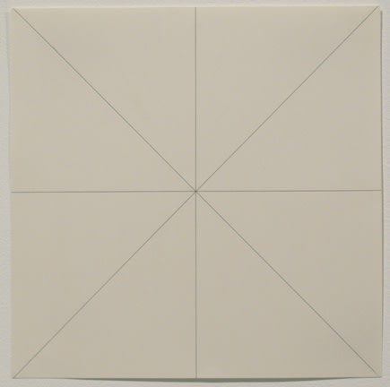 Sol LeWitt, Straight lines in four directions and all their possible combinations. (15), 1973