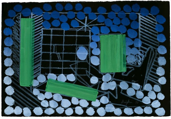 Sir Howard Hodgkin, Julian and Alexis, 1977