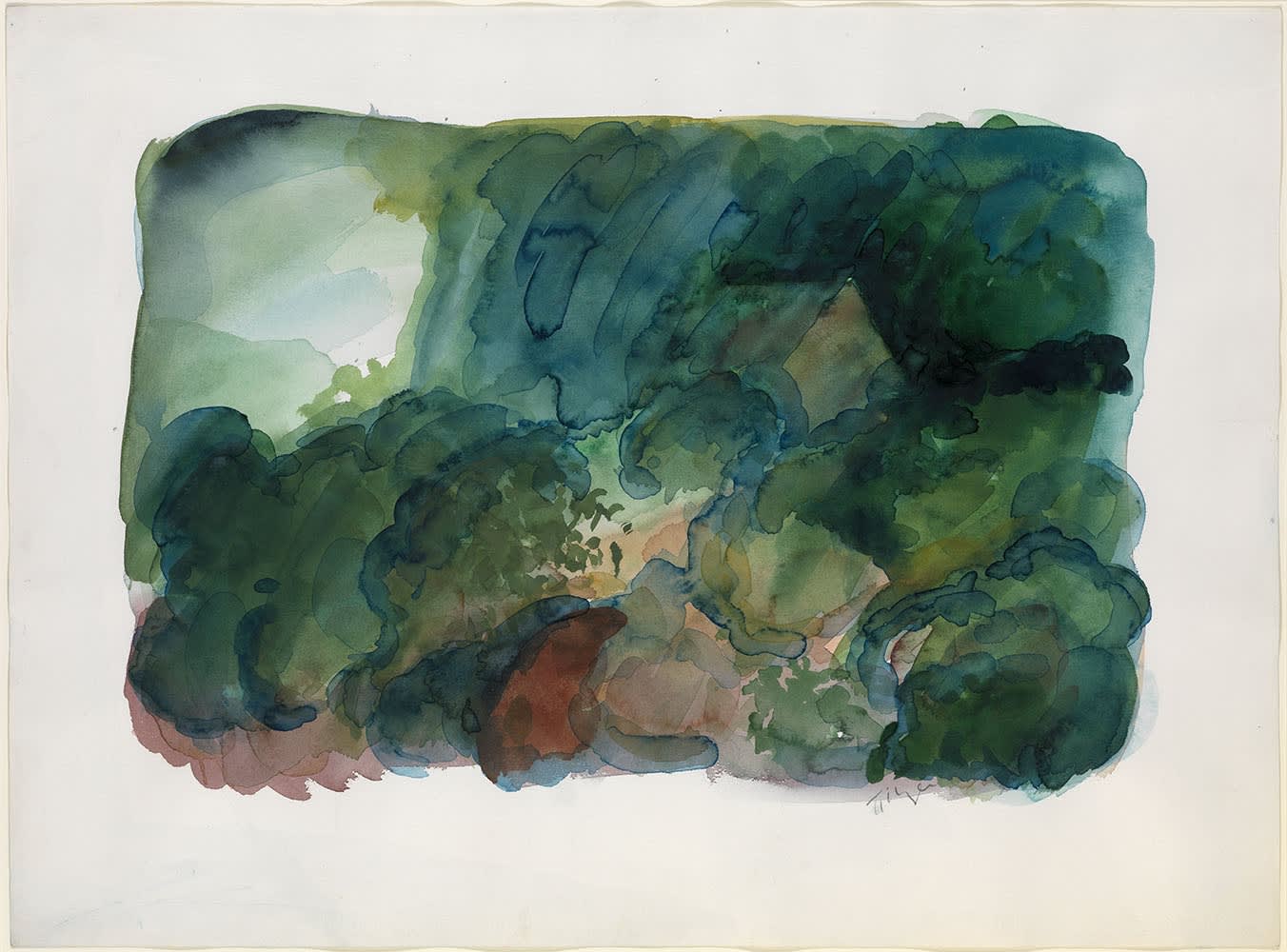 William Tillyer, Mill Wood North Yorkshire, 1986 - 1987