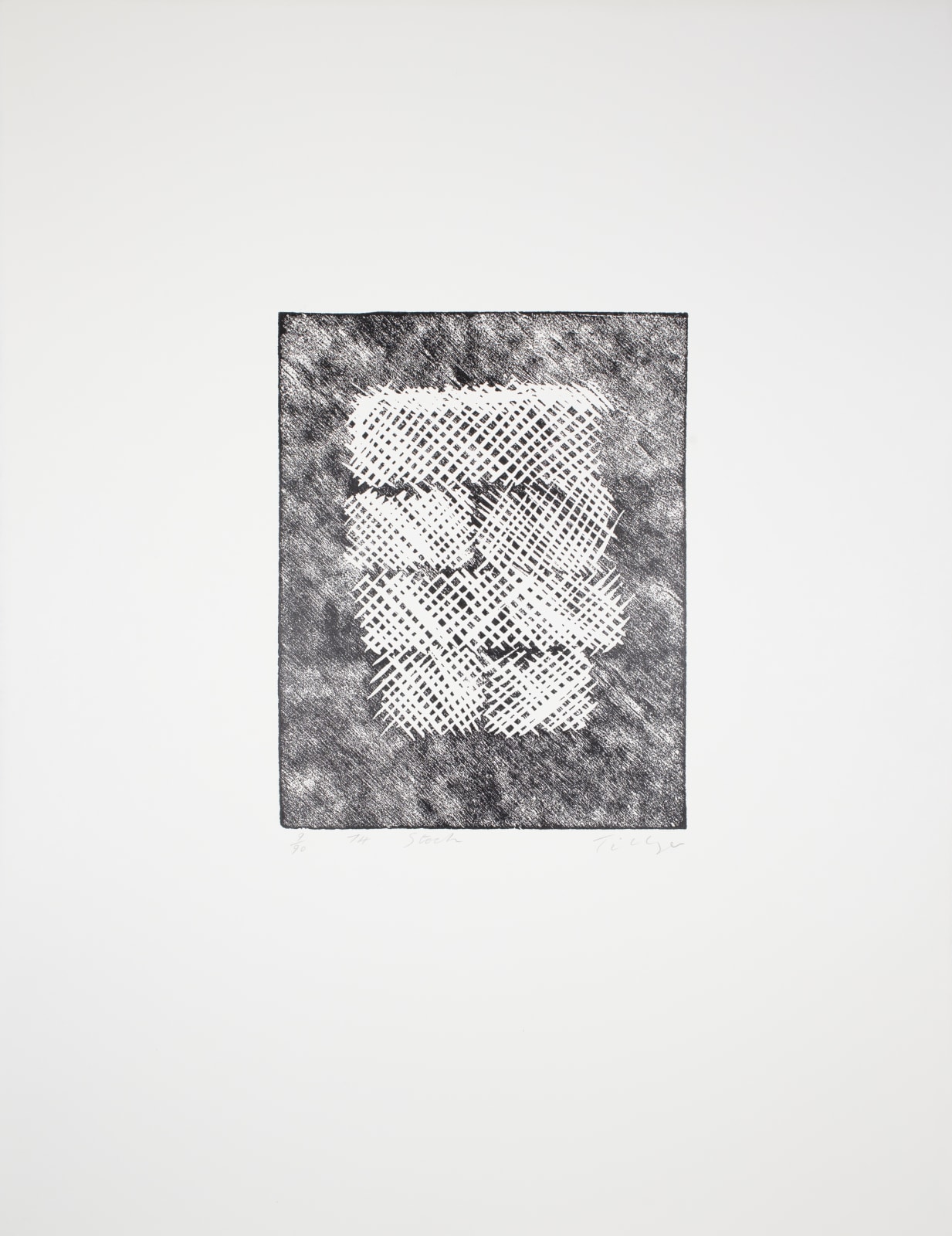 William Tillyer, Stack - A Furnished Landscape, 1974