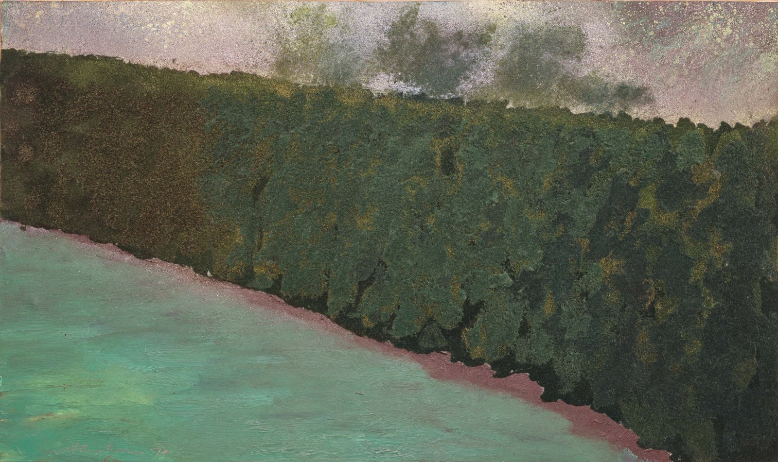 Ivor Abrahams, Long Hedge, 1974
