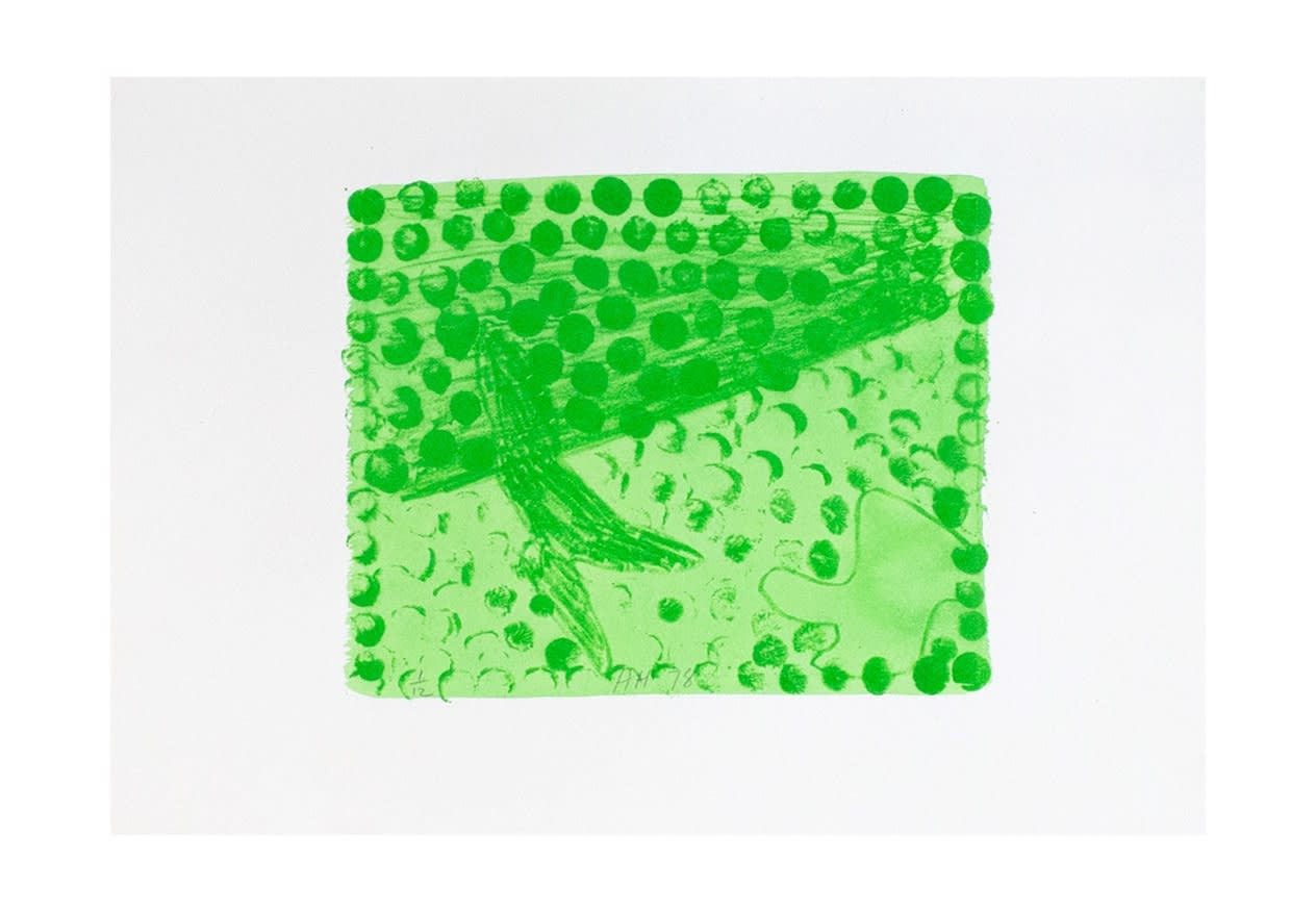 Sir Howard Hodgkin, Green Chateau I, 1978