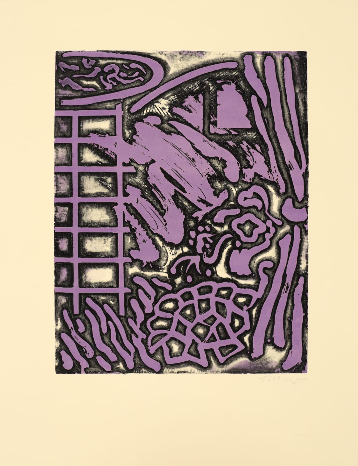 William Tillyer, Interior at Fontenay aux Roses with Large Tortoise 'He derived, too, a peculiar pleasure in being in a richly illuminated room, the only person up and about amid shadow-haunted, sleeping houses. [...] Slowly, one by one, he went through the various shades, 1974/2018