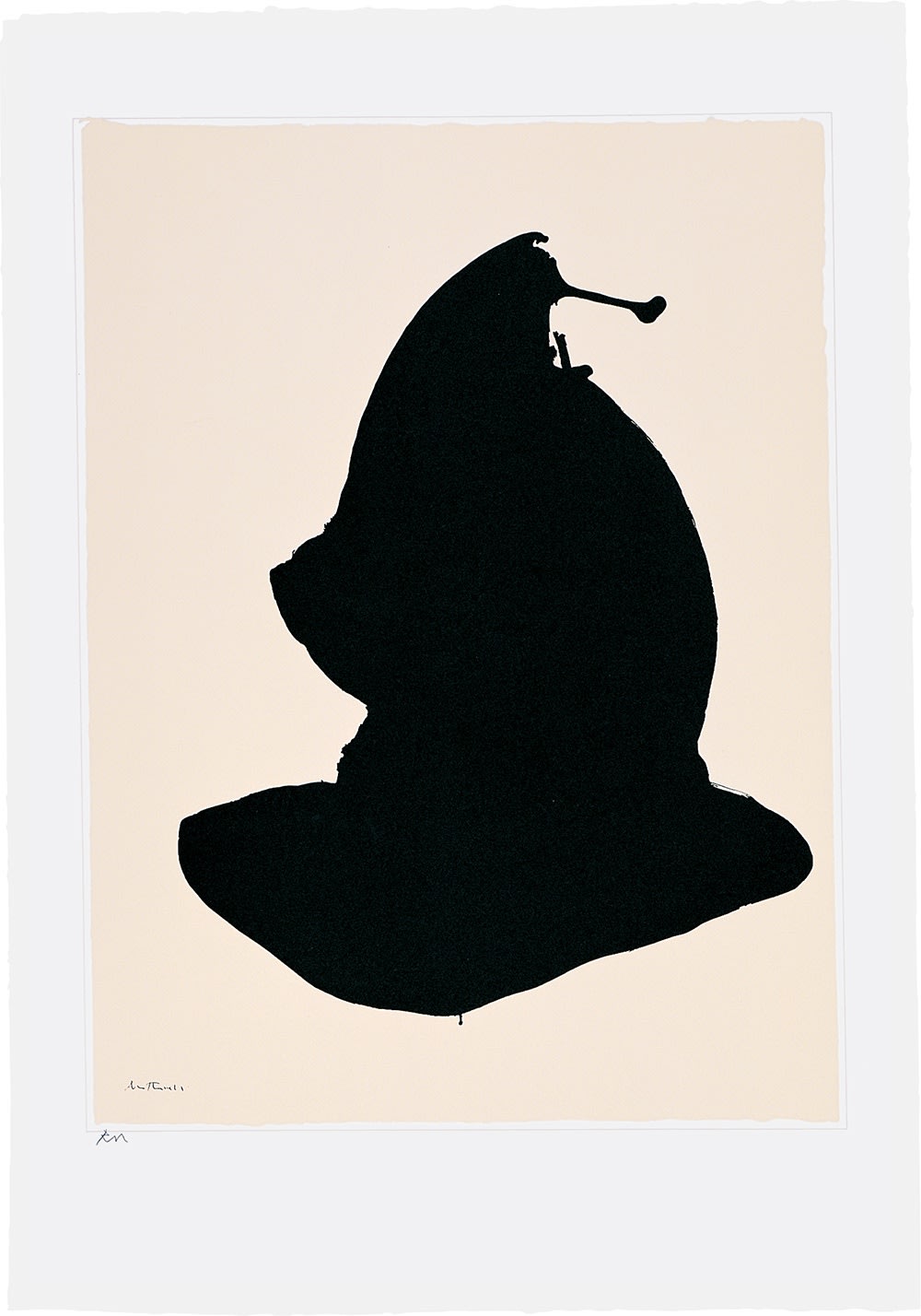 Robert Motherwell, Africa Suite: Africa 10, 1970