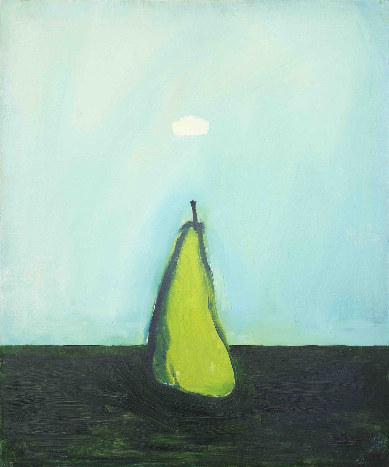 William Tillyer, Pear and Cloud, 1958